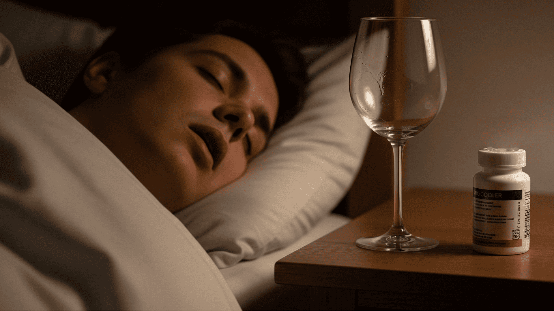 Alcohol or Sleep Medications