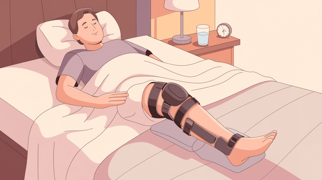 How to Sleep After Meniscus Surgery for Faster Healing?