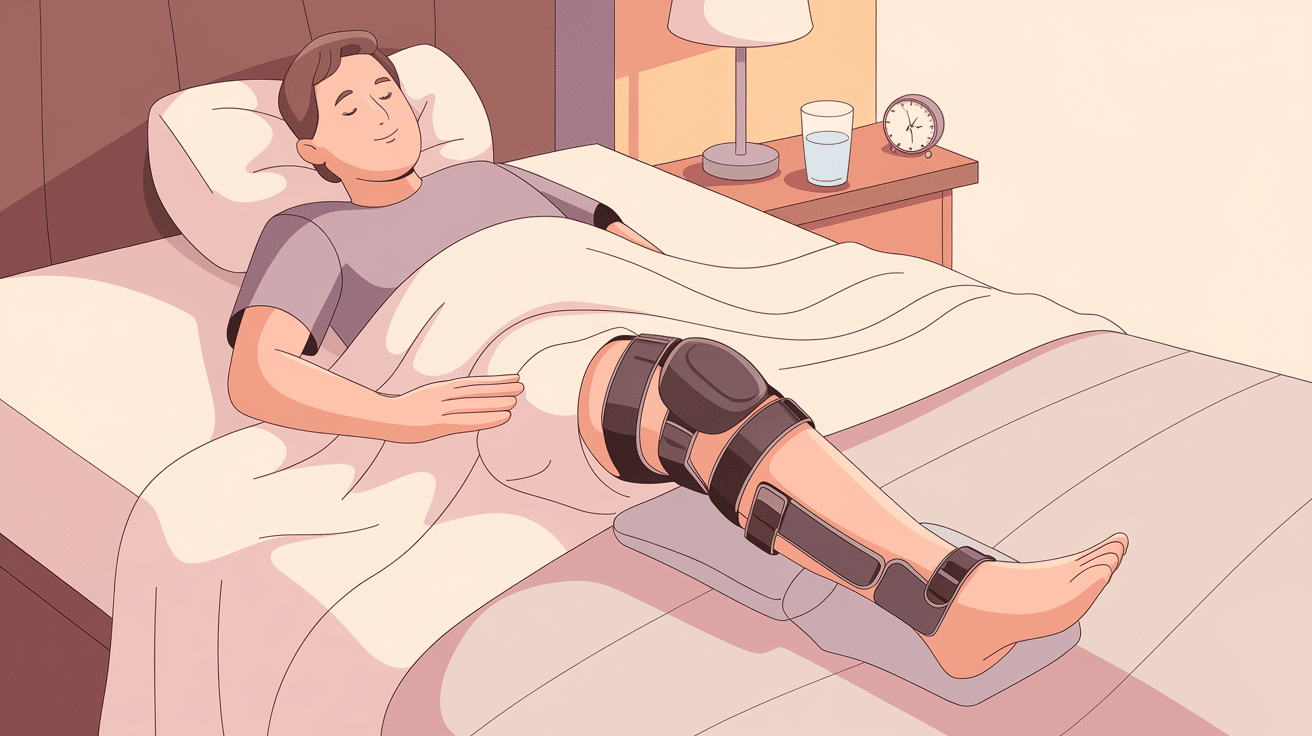 How to Sleep After Meniscus Surgery for Faster Healing?