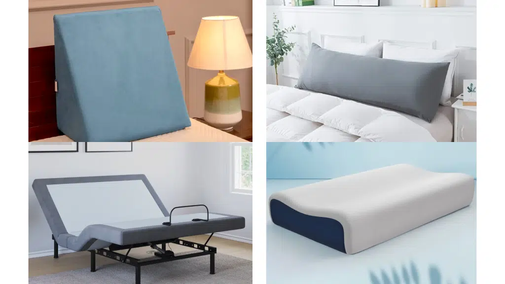 Pillow Adjustments and Sleep Aids