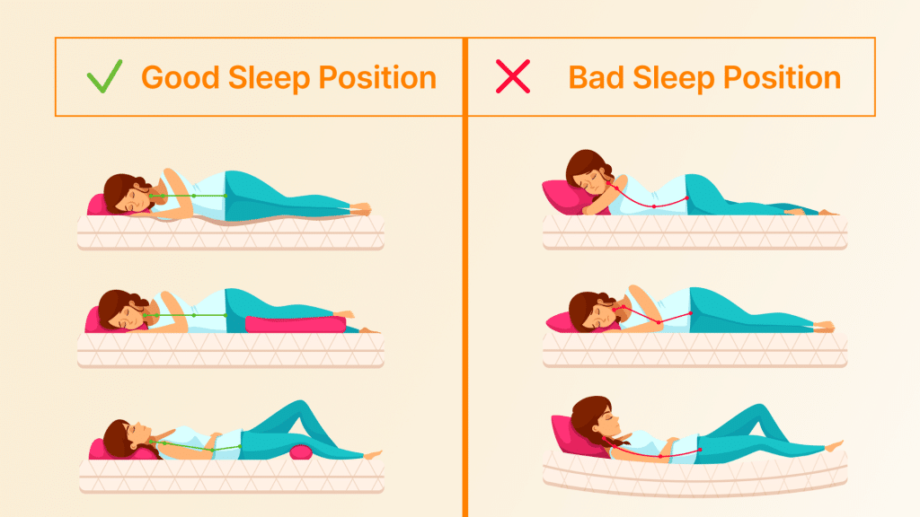 Sleeping With Shoulder Pain- The Wrong vs. Right Way