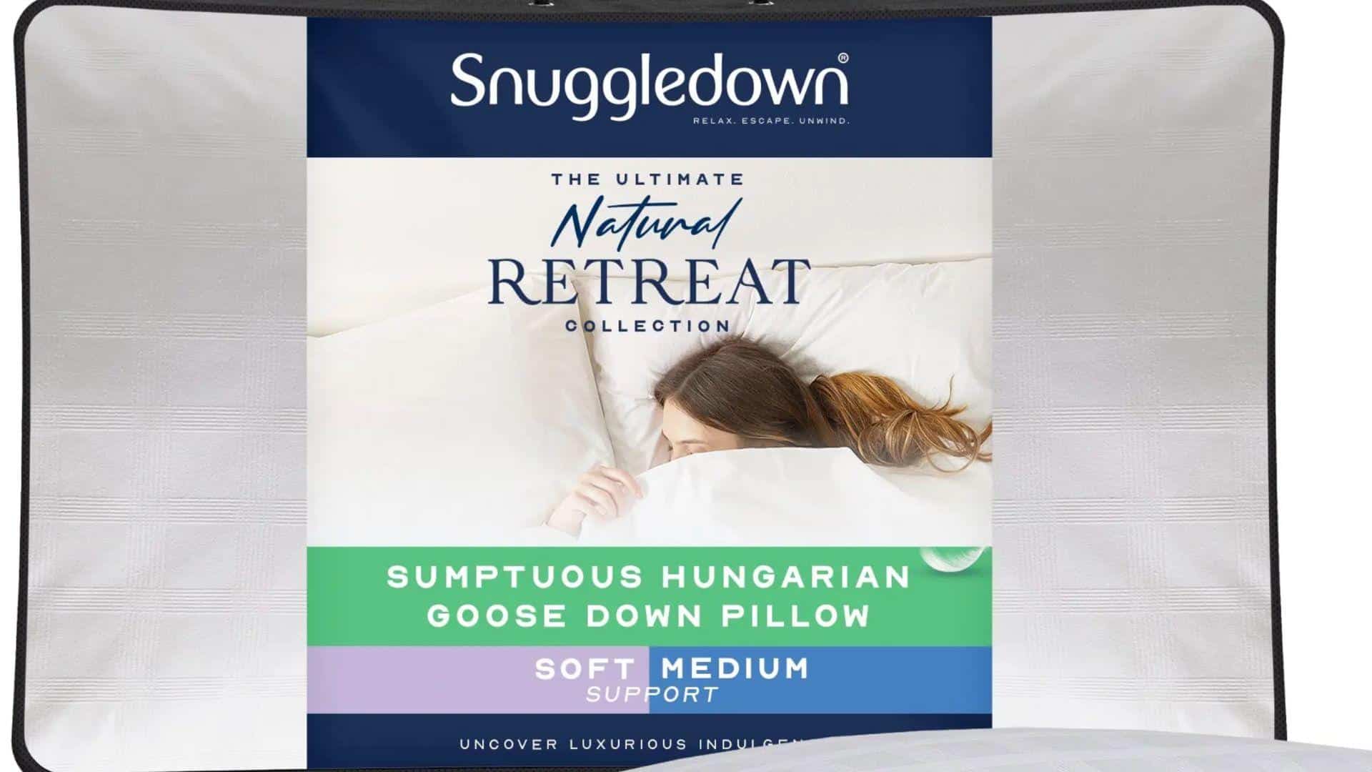 Snuggledown Hungarian Goose Down Pillow