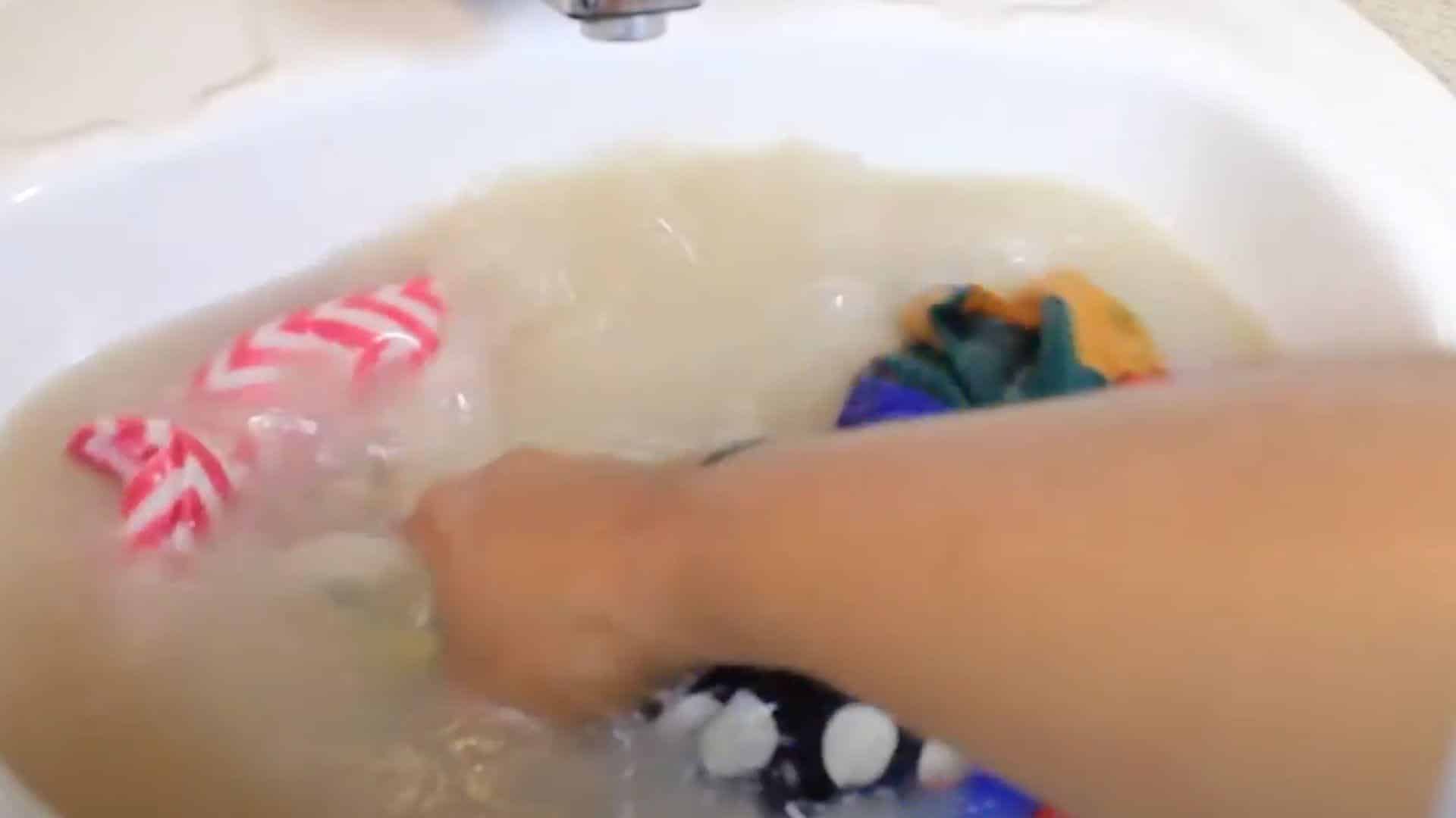 Step 3: First Rinse