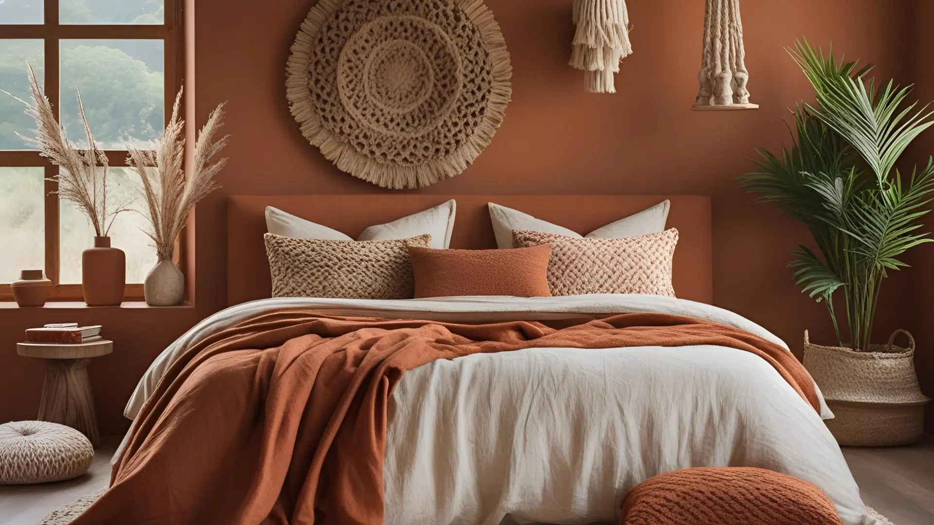 Terracotta and Oatmeal