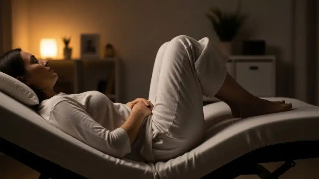 reclined-sleeping-in-a-zero-gravity-chair-or-adjustable-bed