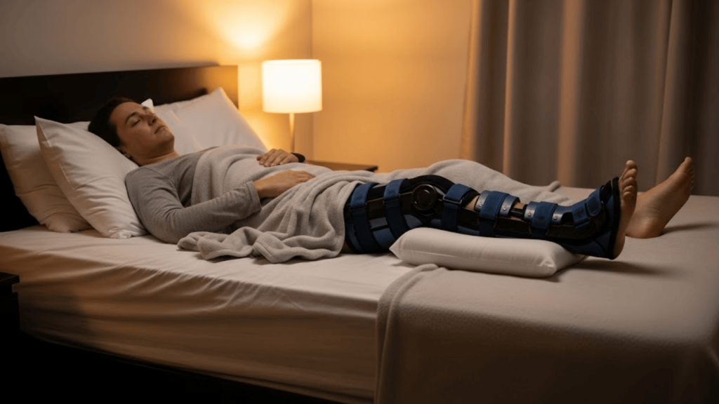 should-you-sleep-with-a-brace-on-after-acl-surgery