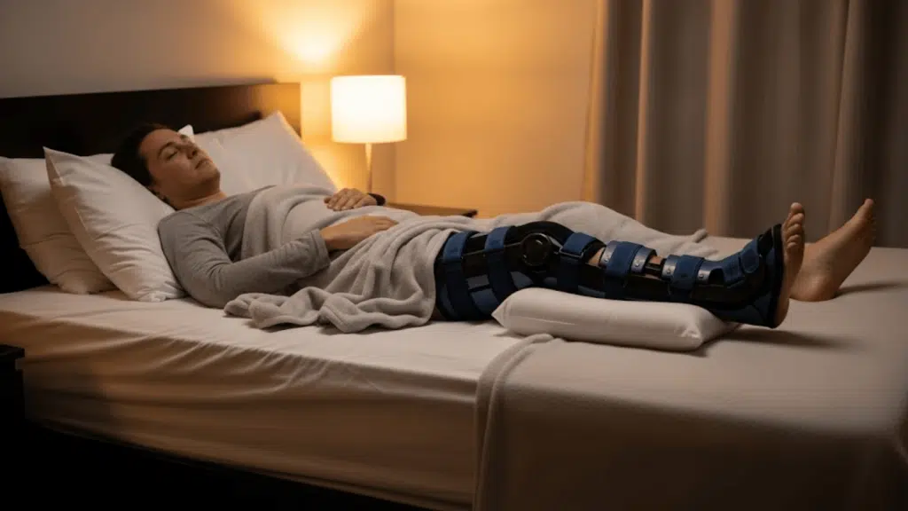 should-you-sleep-with-a-brace-on-after-acl-surgery