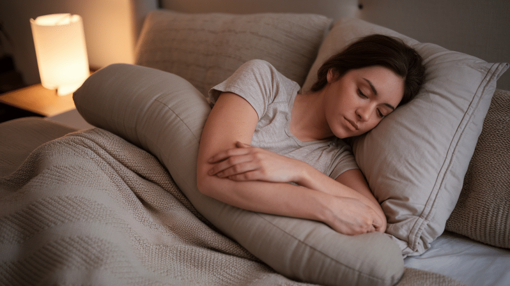 side-sleeping-with -pillows
