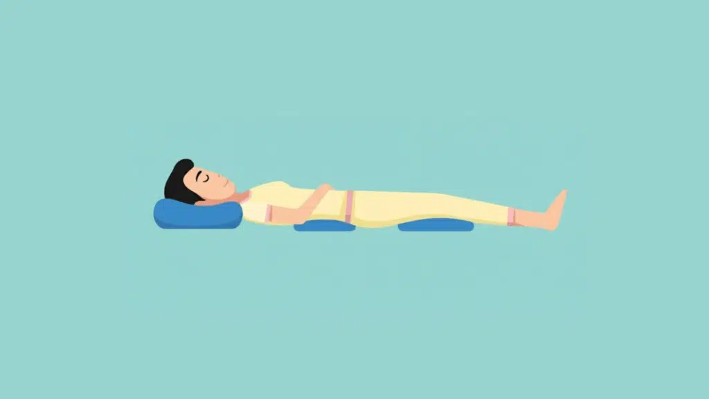 1 sleeping on your back the best choice for upper back pain