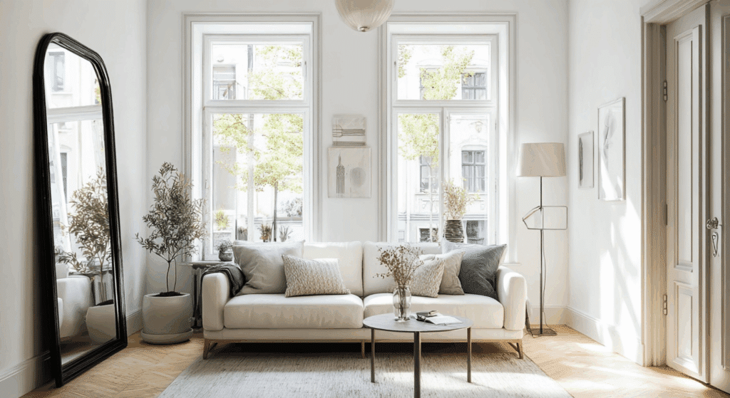 add mirrors strategically