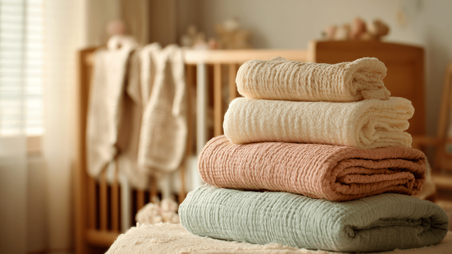 baby blanket size chart with age type yarn guide