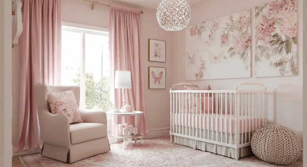 baby girl nursery ideas small room