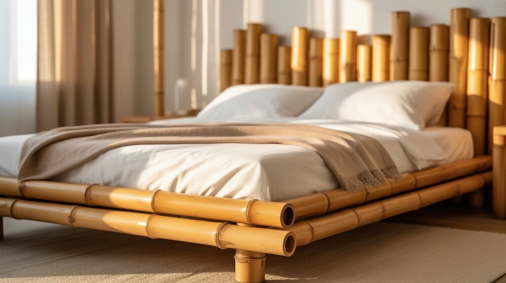 bamboo bed