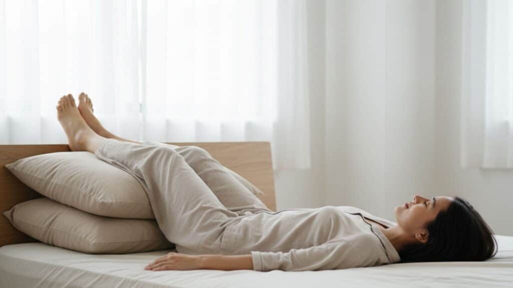 best sleeping position for peripheral artery disease