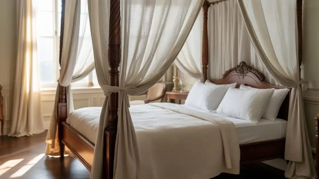 canopy bed