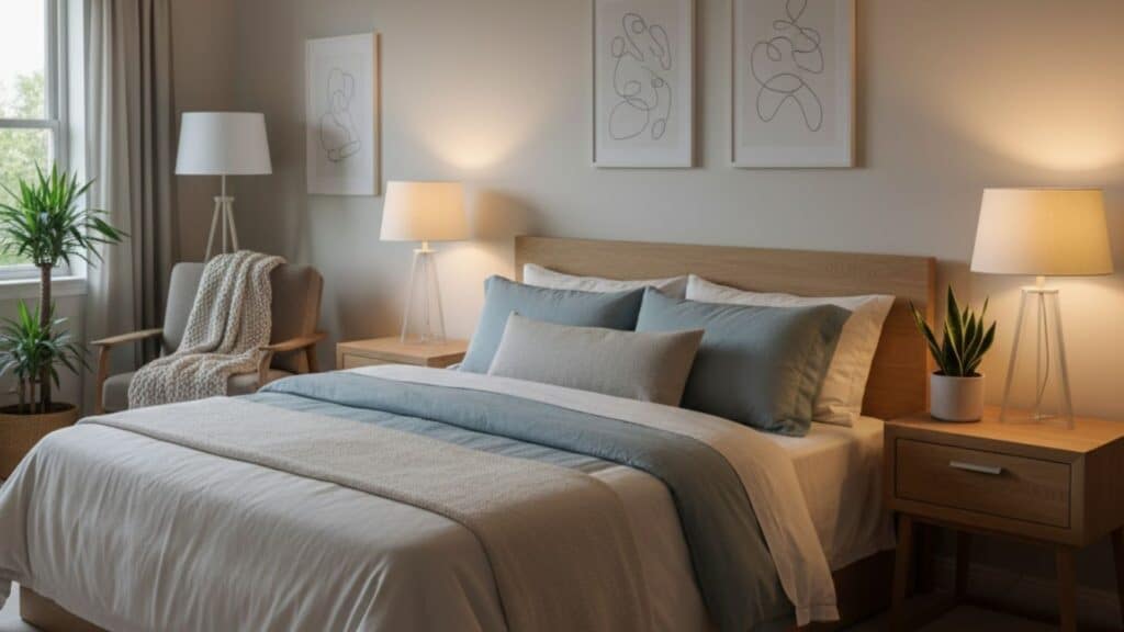 chill aesthetic bedroom