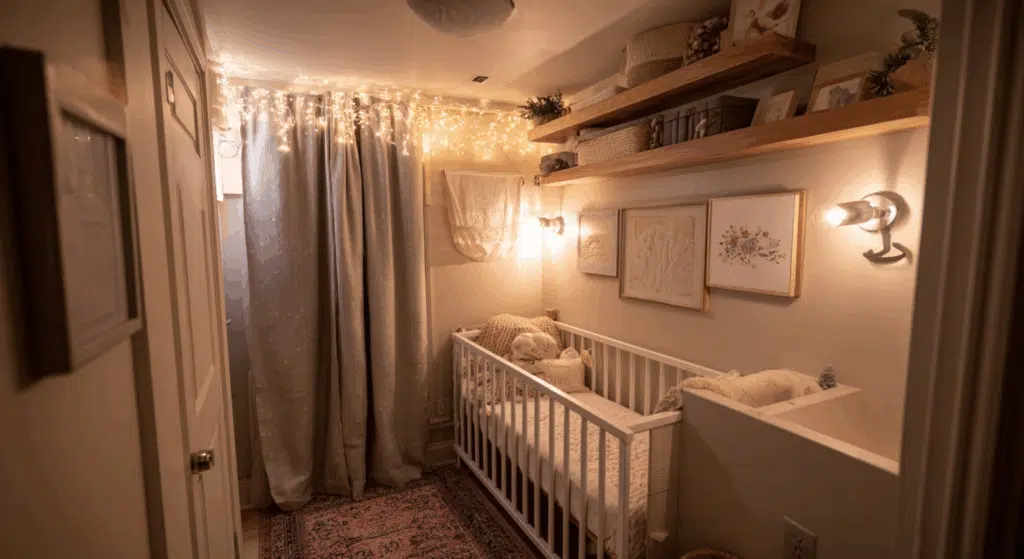 closet nursery nook