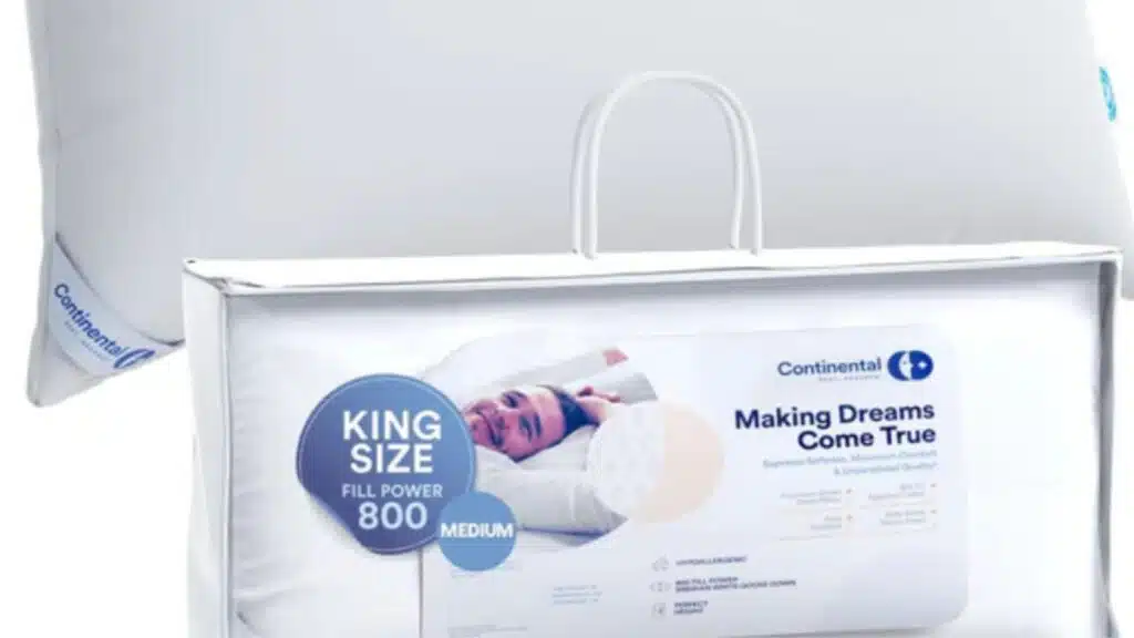 continental bedding siberian goose pillow