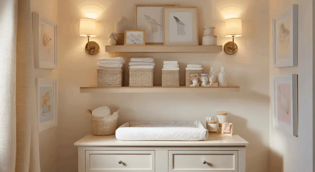 corner changing station