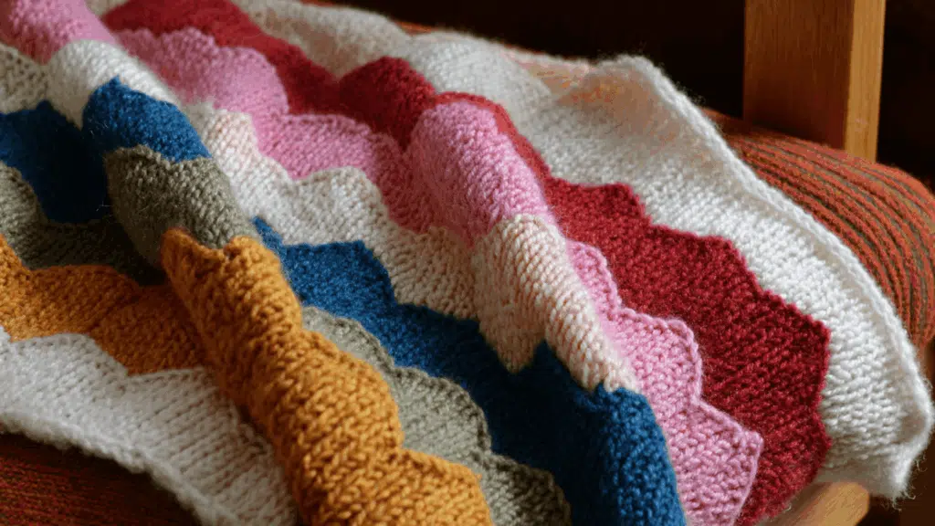 crochet knitted baby blanket size guide