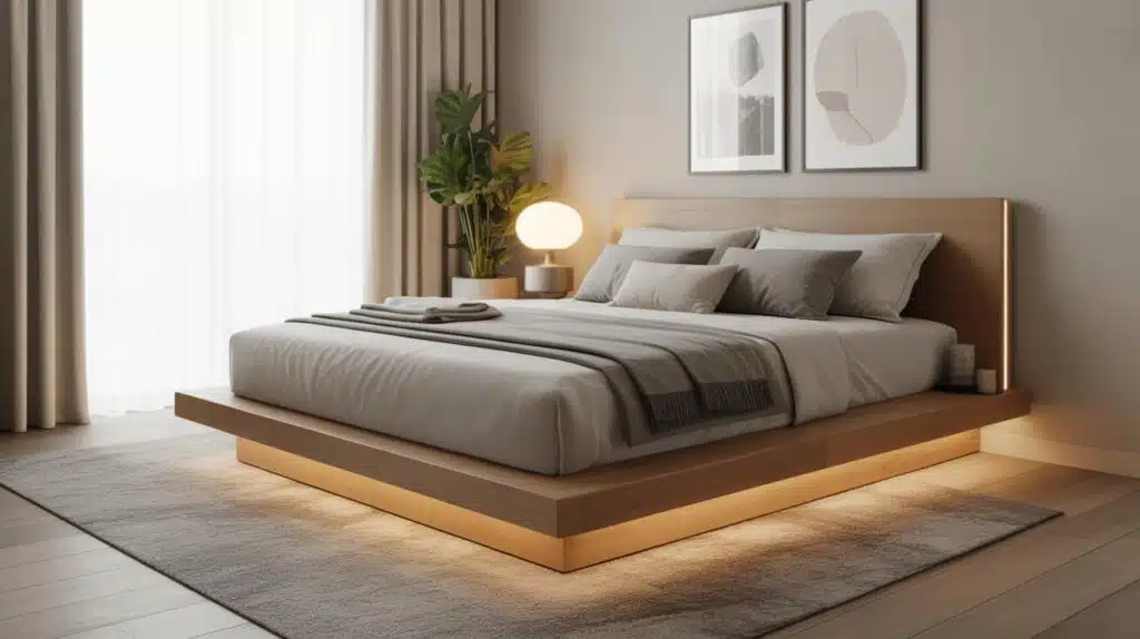 floating bed