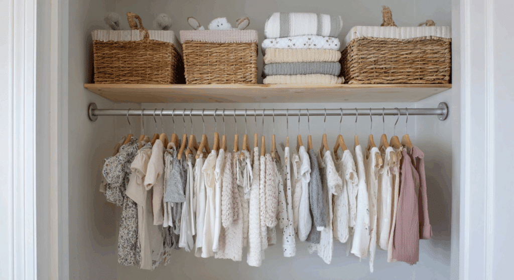 hanging closet organizer