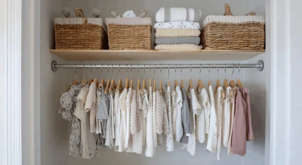 hanging closet organizer