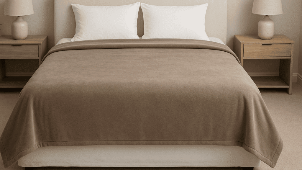 how queen size blanket compares to queen size mattress