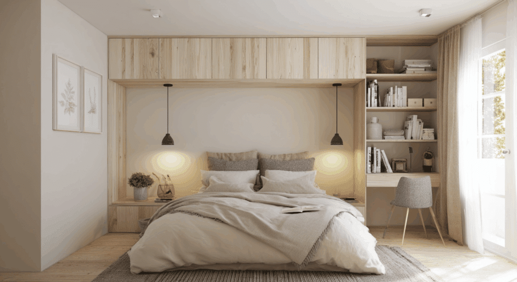 layout and arrangement ideas for every small bedroom