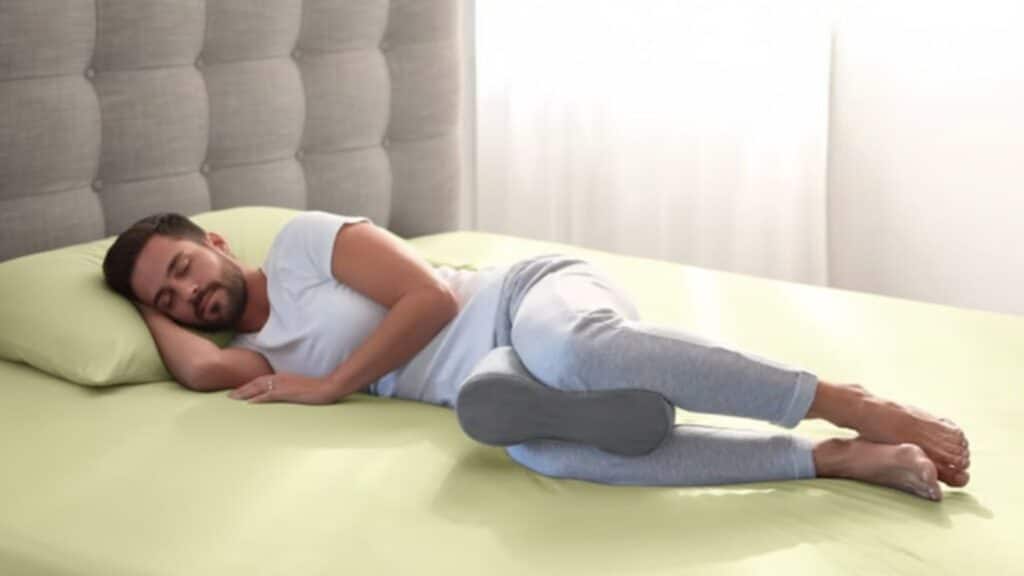 side sleeping with a pillow between your legs