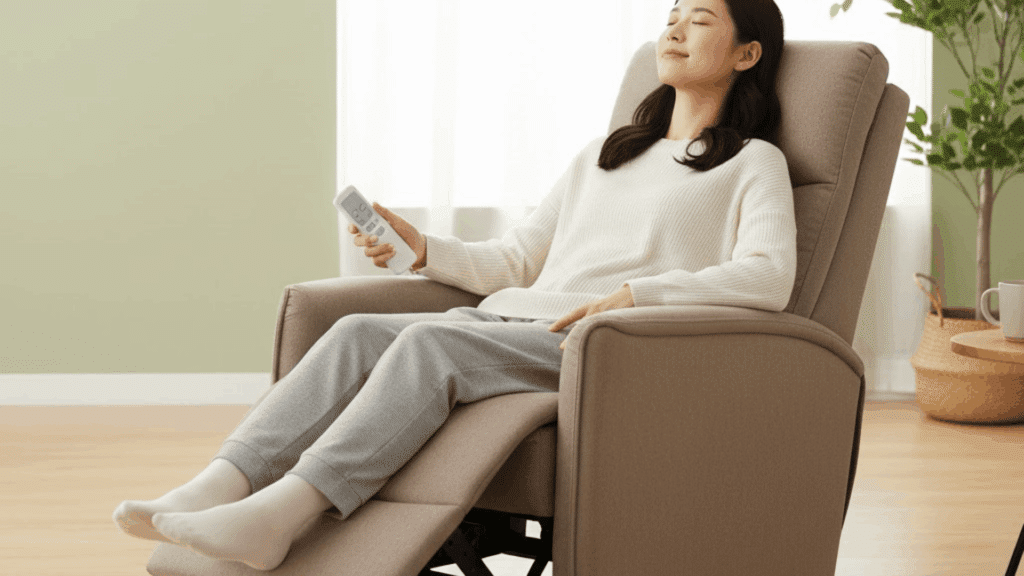 sleeping in a recliners