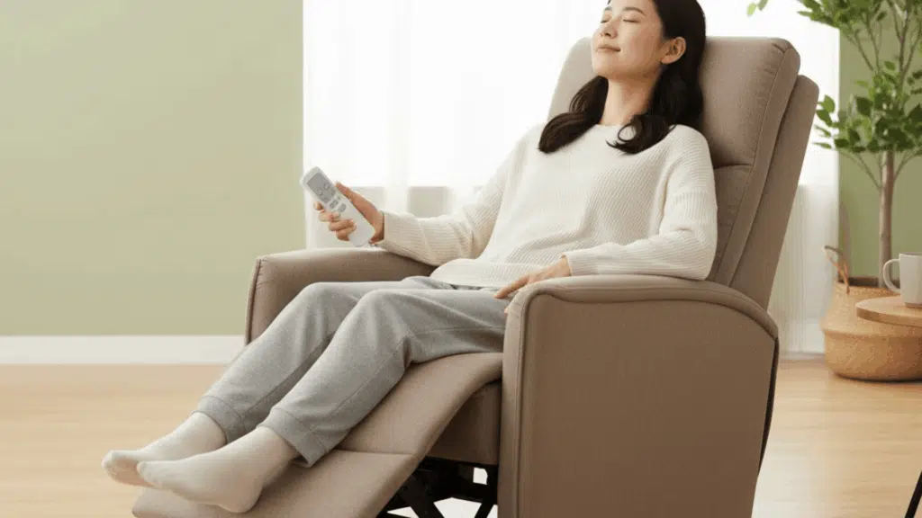 sleeping in a recliners