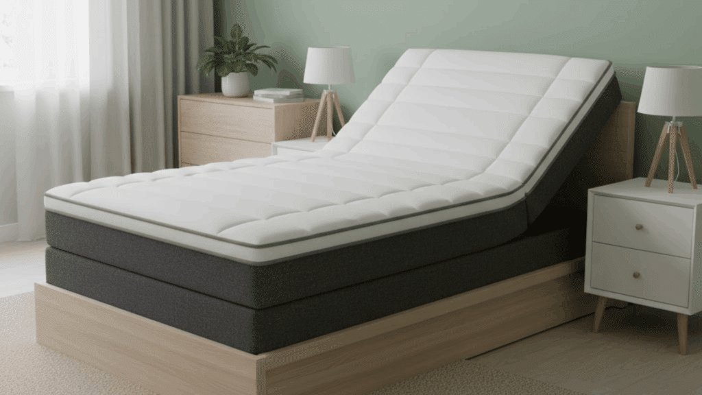 slightly inclined back position