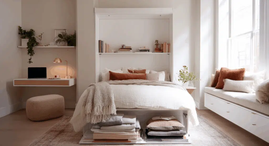 space saving furniture that doubles your room s functionality