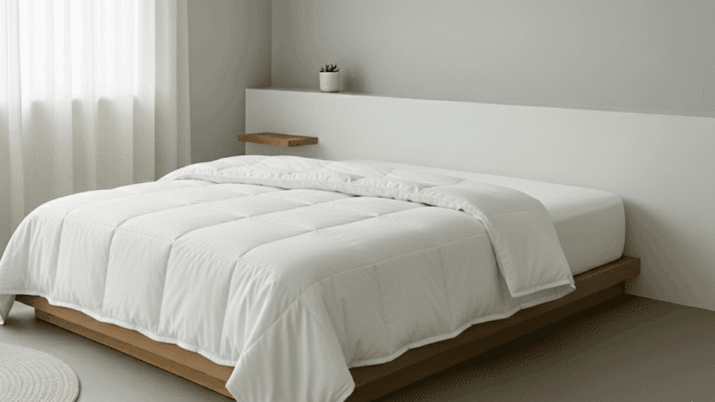 step 4 add the duvet or comforter