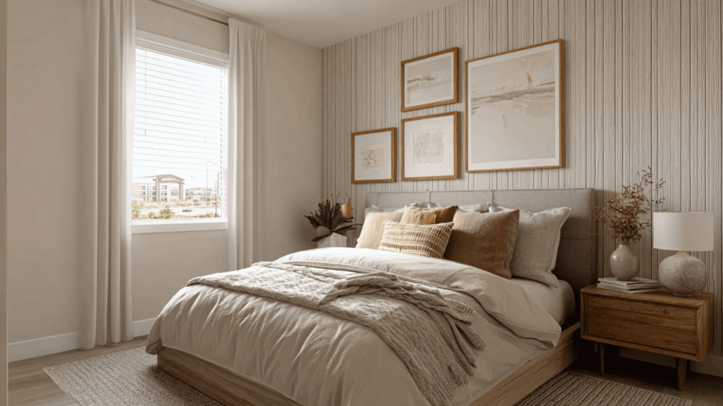 textured neutral wallpaper