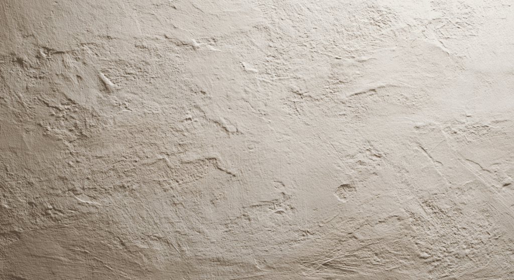 textured plaster or limewash walls