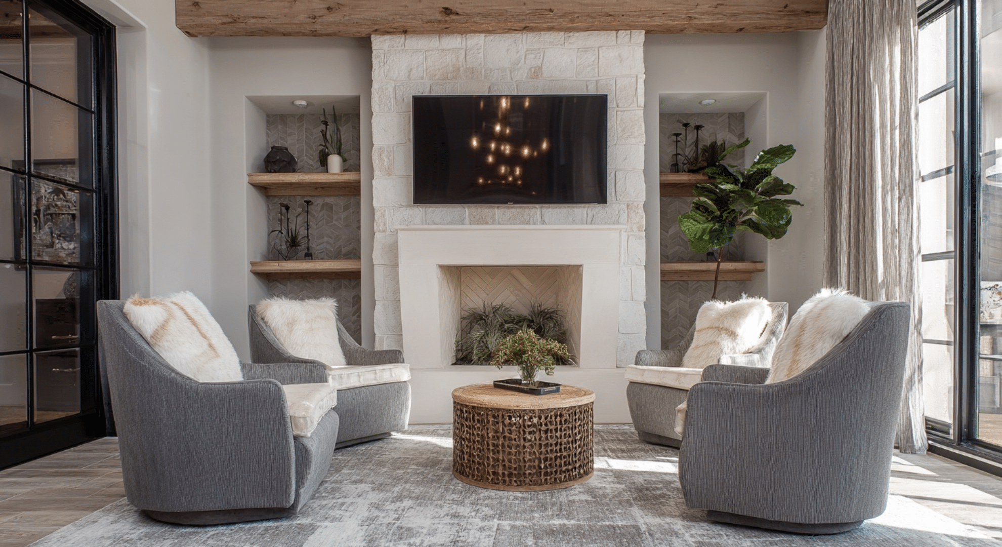 transitional interior design