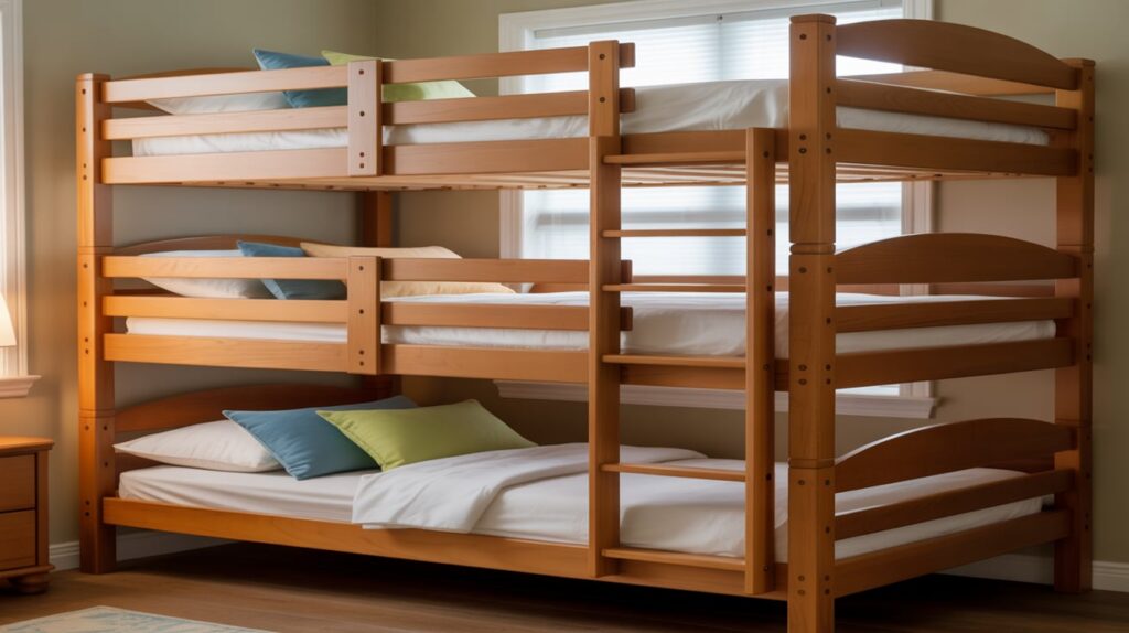 triple bunk bed