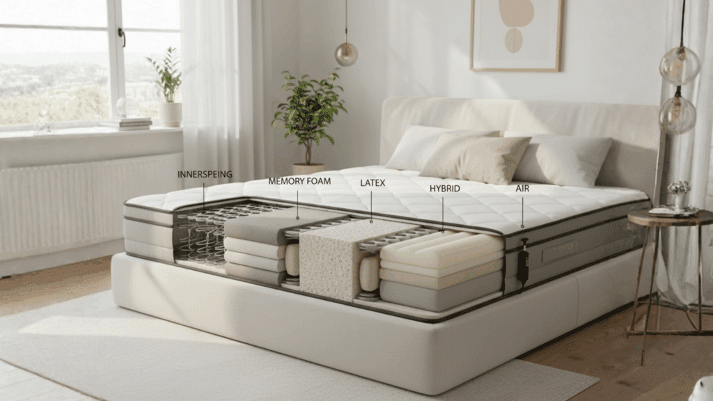 types of mattresses