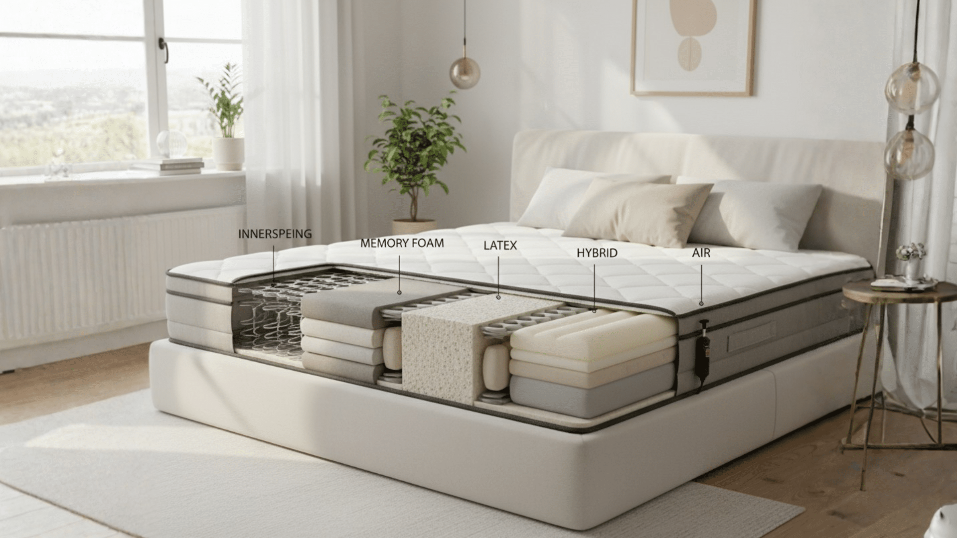 types of mattresses