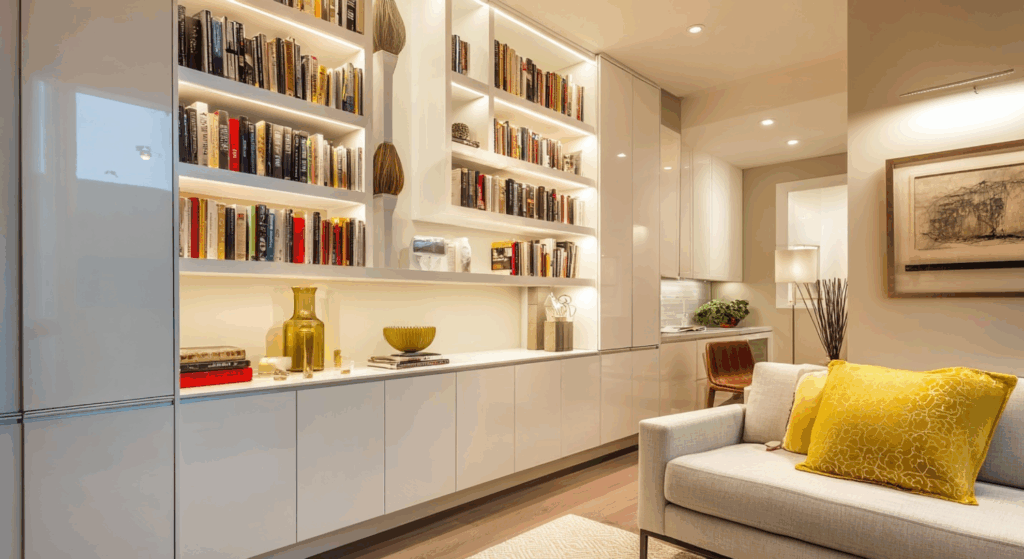 use built in storage