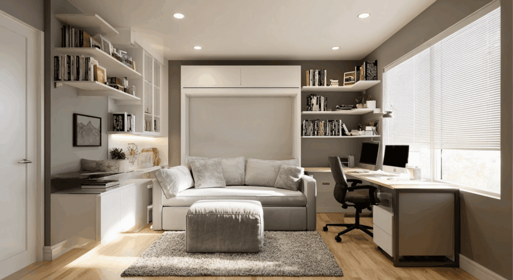 use multi functional furniture