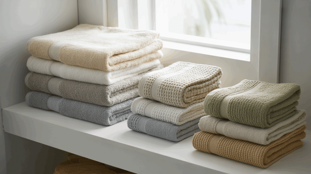 what are towels made of