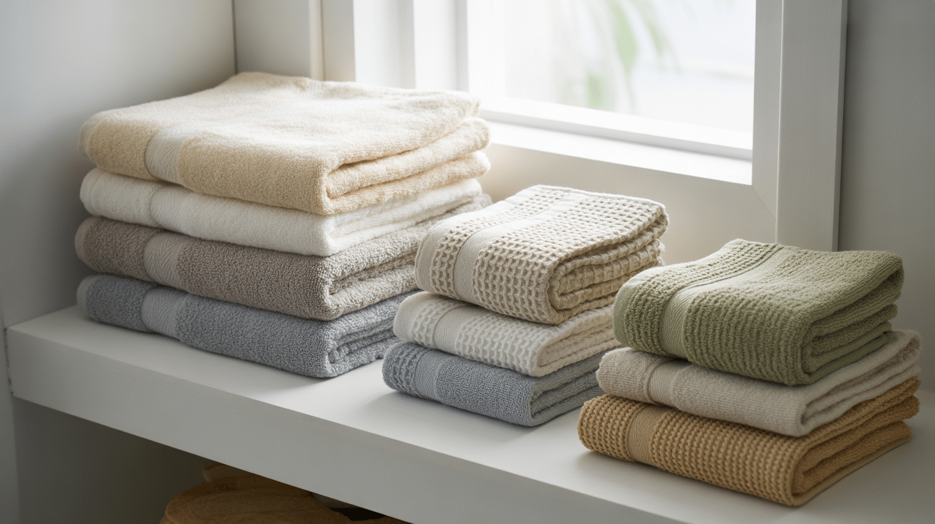 what are towels made of