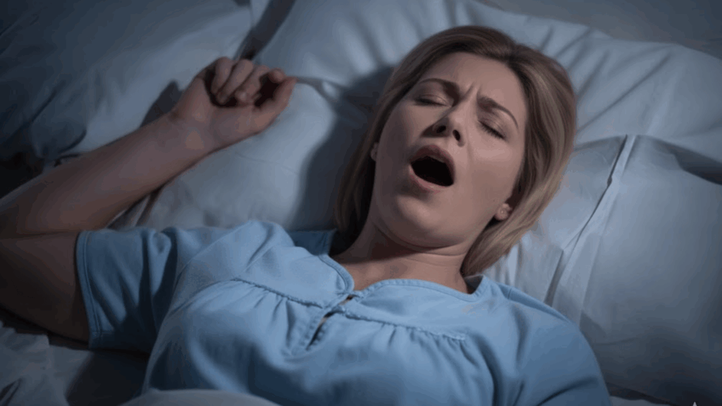 why do i sleep with my mouth open