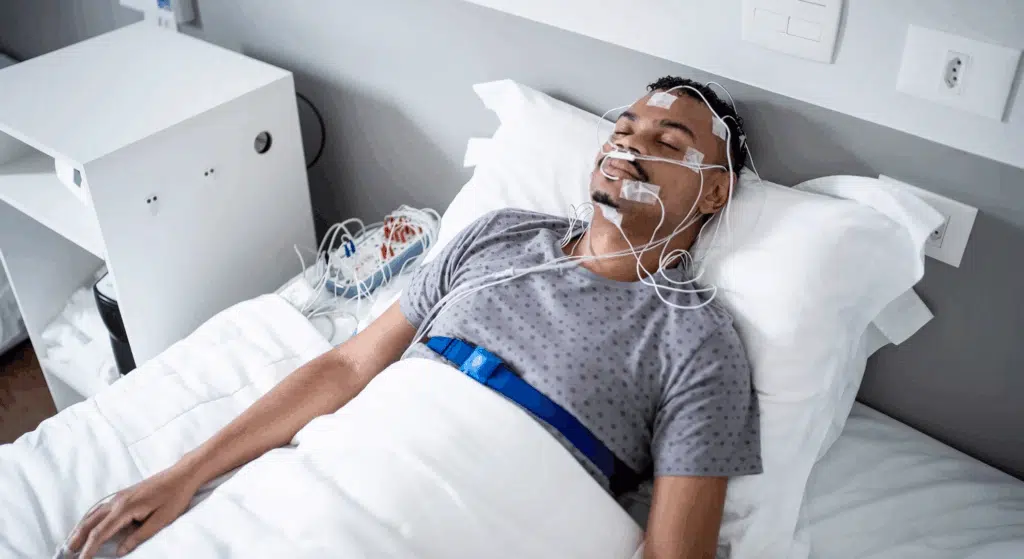 why you might struggle to sleep during a sleep study