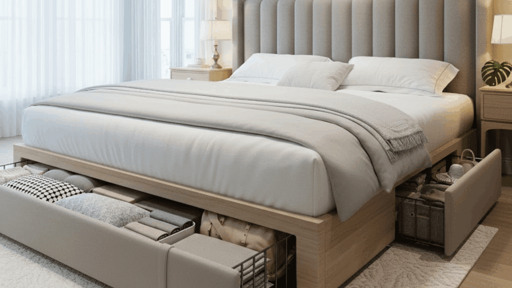 adjustable storage beds