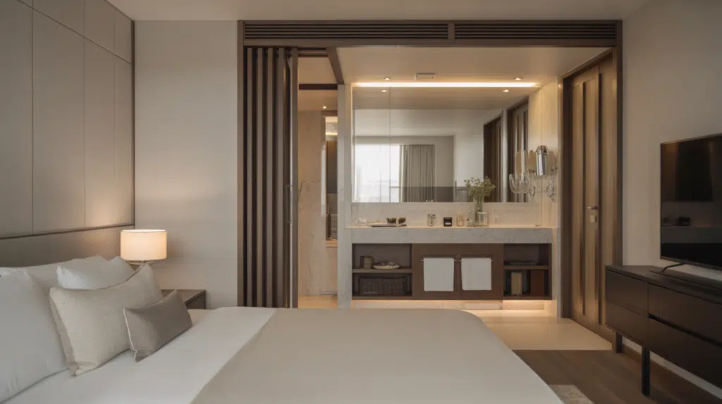 bedroom bathroom link