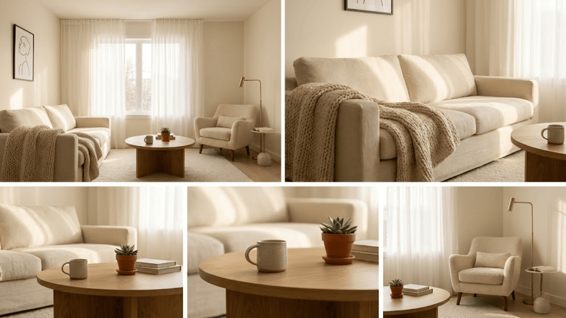 cozy minimalist living room inspiration